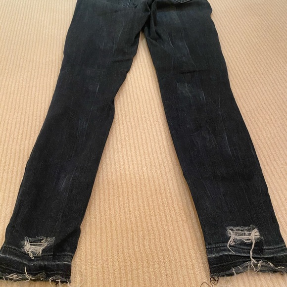 J BRAND faded blue ripped skinny jeans size 25 - Picture 2 of 4